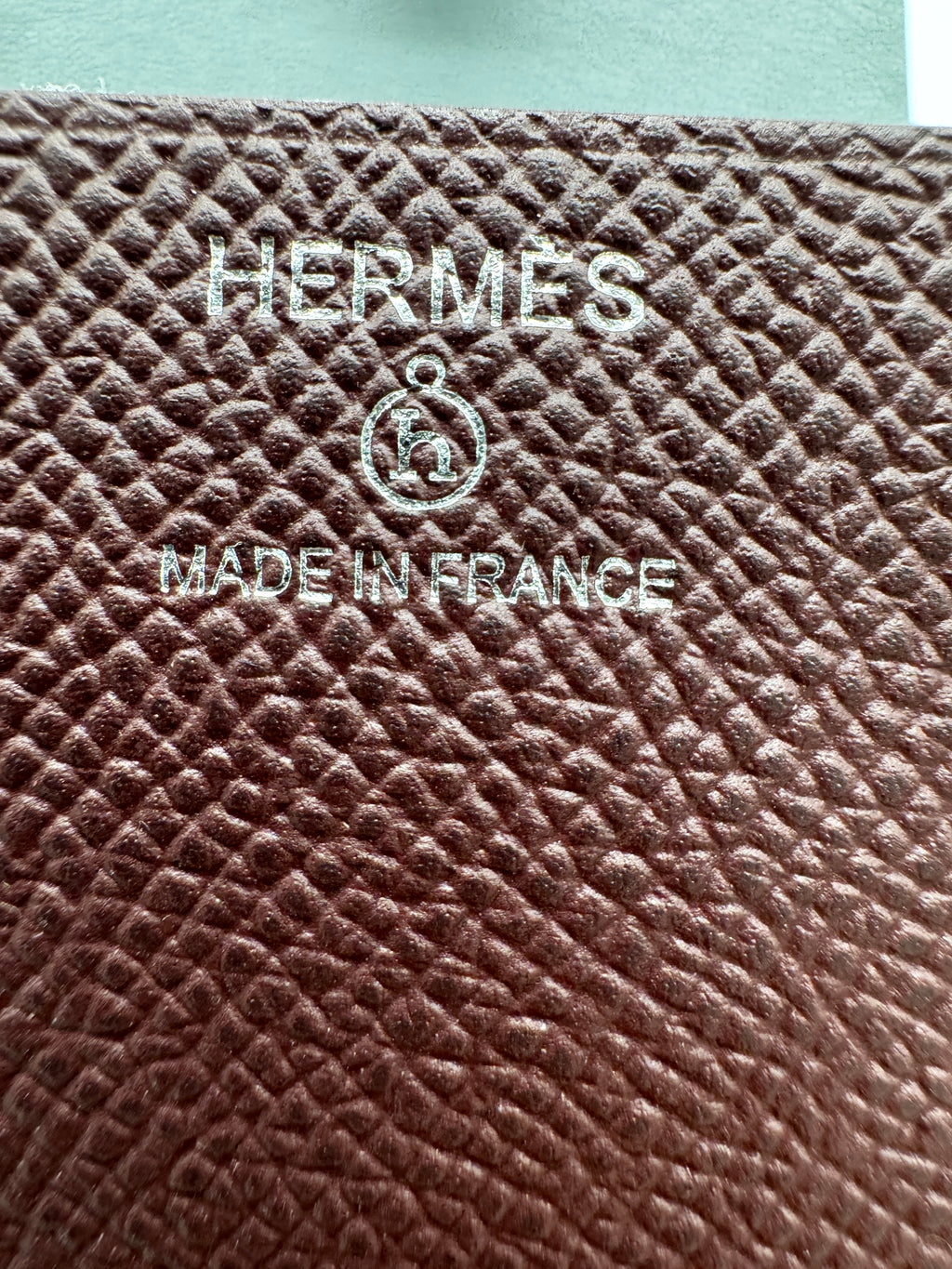 Hermès Petit H robot rouge sellier - cassis