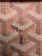 Goyard Saïgon Structuré Nano Multicoloured Pink Metallic Goyardine Palladium Hardware