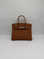 Hermès Birkin 30 Gold Togo Palladium Hardware