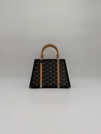 Goyard Saïgon Mini Trunk Bag Black Palladium Hardware
