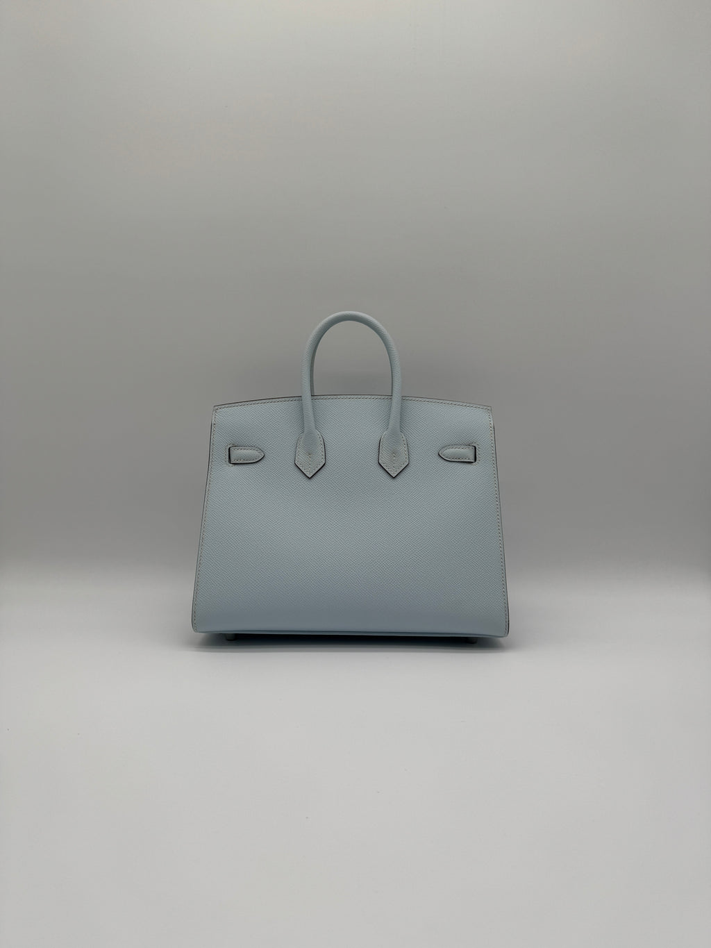 Hermès B25 Blue Brume Epsom Palladium Hardware