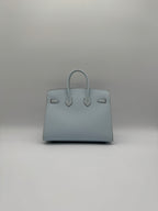Hermès B25 Blue Brume Epsom Palladium Hardware
