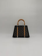 Goyard Saïgon Mini Trunk Bag Black Palladium Hardware