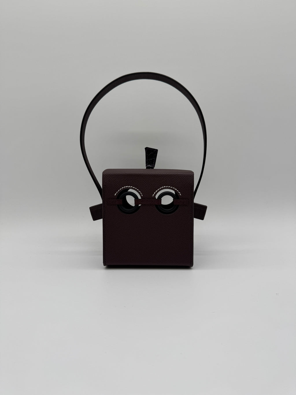 Hermès Petit H robot rouge sellier - cassis