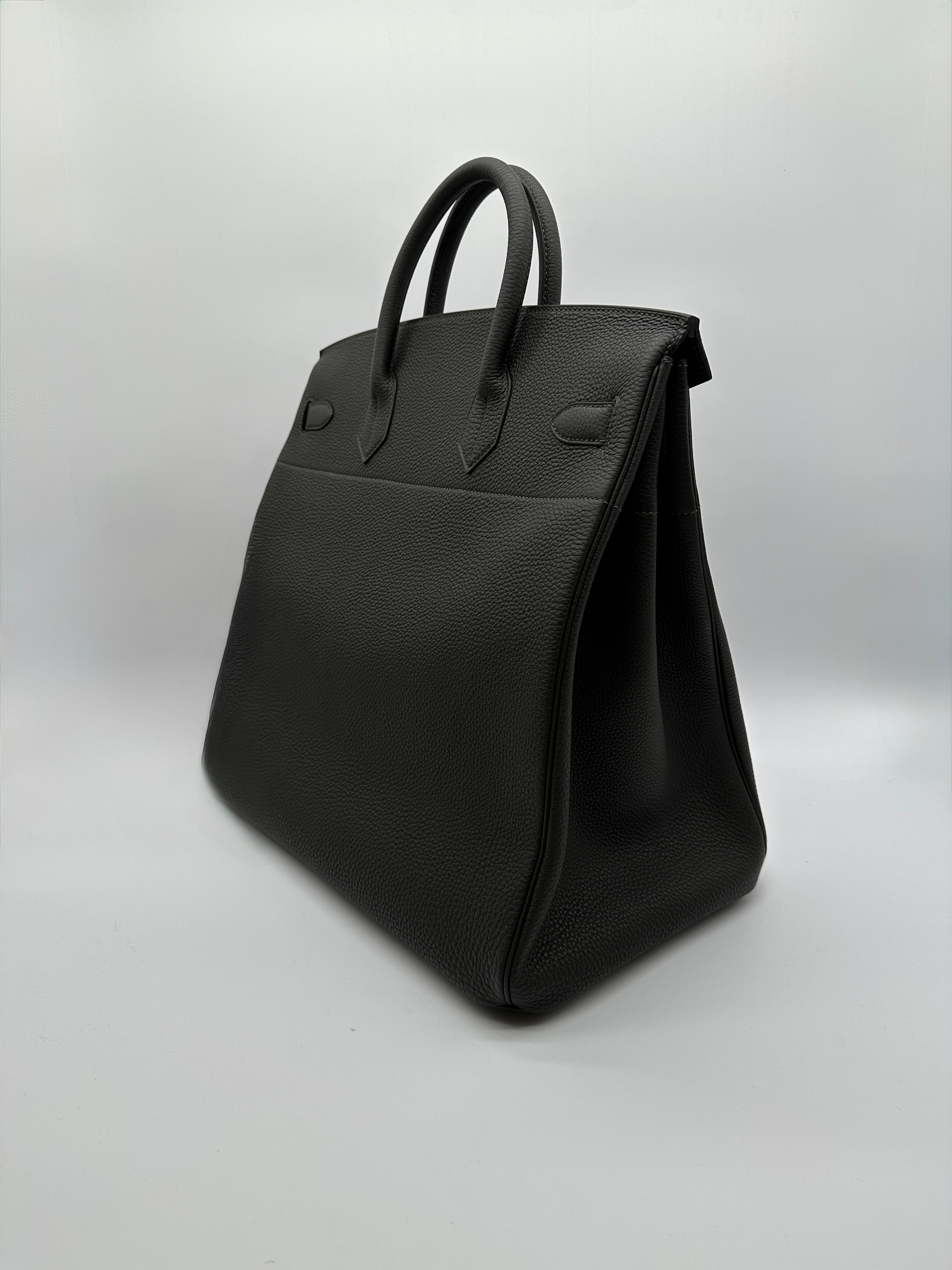 Hermès Haut à Courroies Dark Bronze Togo 40 Palladium Hardware