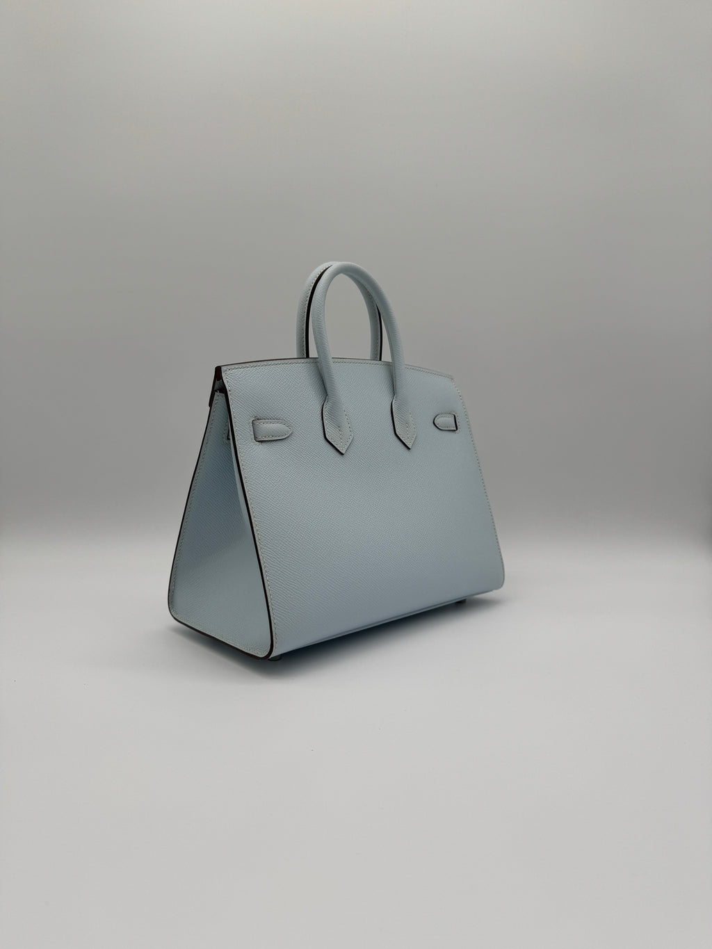 Hermès B25 Blue Brume Epsom Palladium Hardware