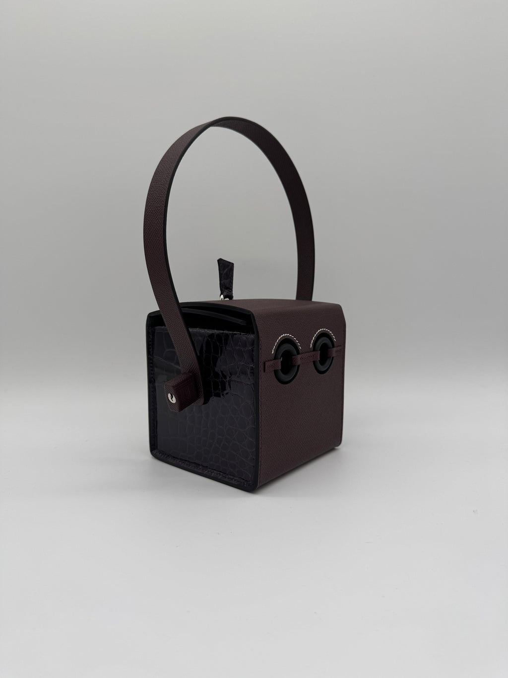 Hermès Petit H robot rouge sellier - cassis
