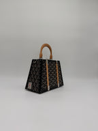 Goyard Saïgon Mini Trunk Bag Black Palladium Hardware