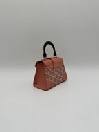Goyard Saïgon Structuré Nano Multicoloured Pink Metallic Goyardine Palladium Hardware