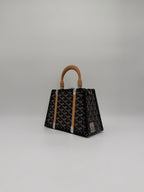 Goyard Saïgon Mini Trunk Bag Black Palladium Hardware