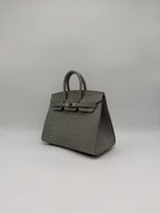Hermès Birkin 25 Gris Perle Matt Alligator Palladium Hardware