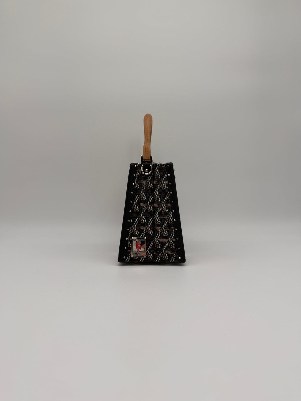 Goyard Saïgon Mini Trunk Bag Black Palladium Hardware