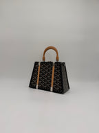 Goyard Saïgon Mini Trunk Bag Black Palladium Hardware