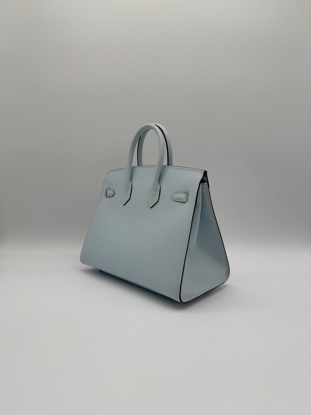 Hermès B25 Blue Brume Epsom Palladium Hardware