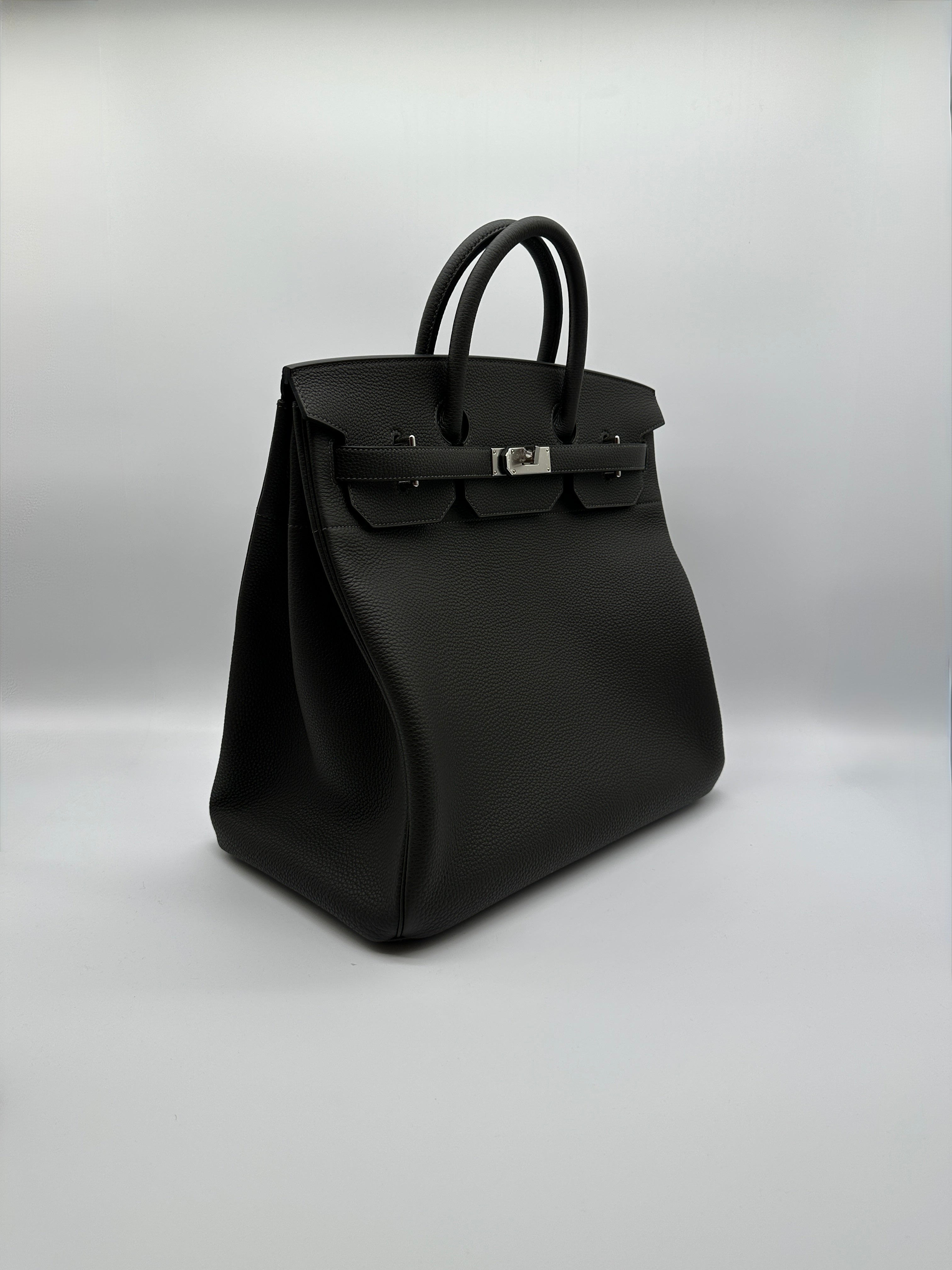 Hermès Haut à Courroies Dark Bronze Togo 40 Palladium Hardware