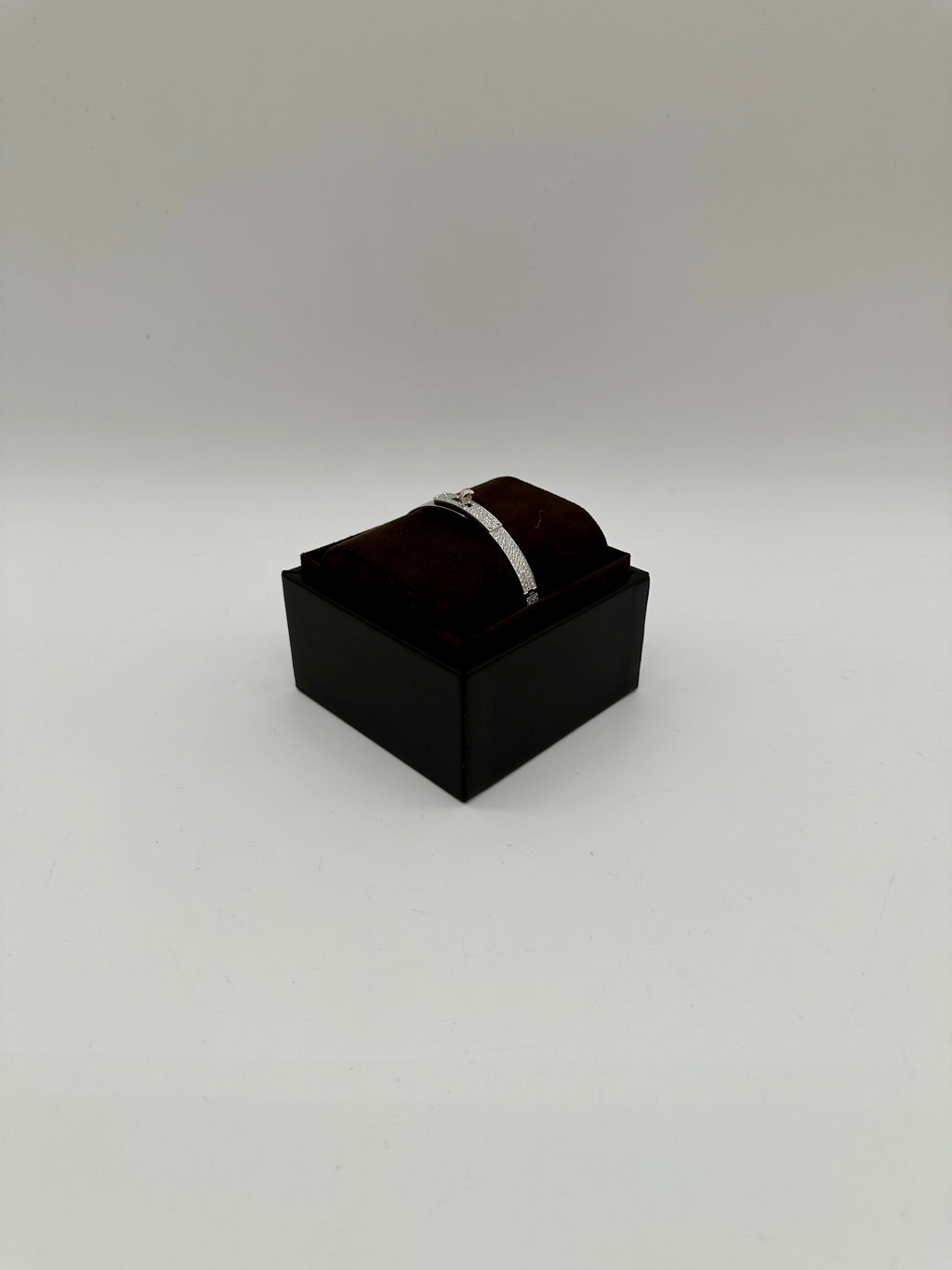 Hermès Kelly Bracelet Full Pavé White Gold