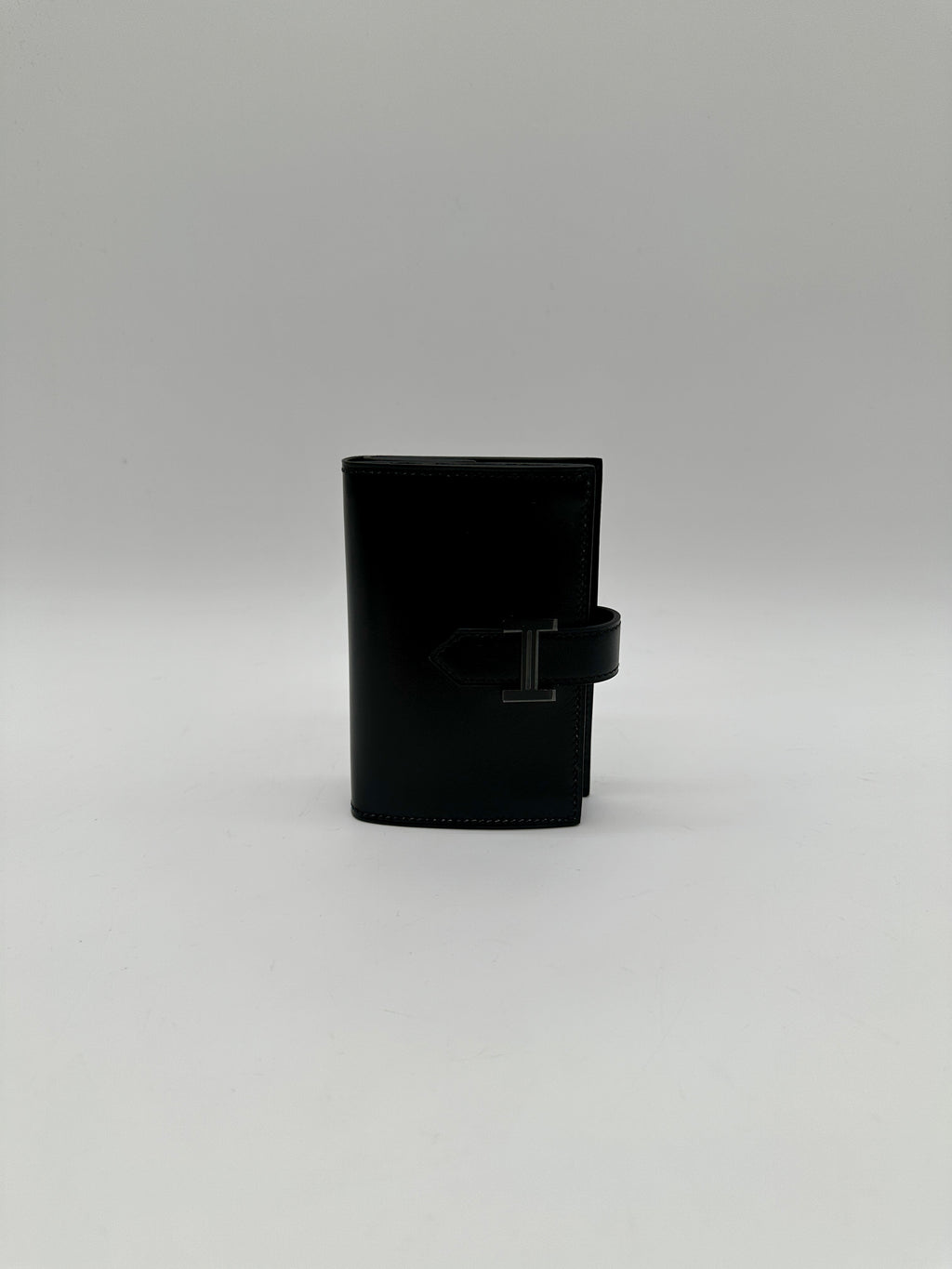 Hermès Béarn Monochrome Card Holder Noir
