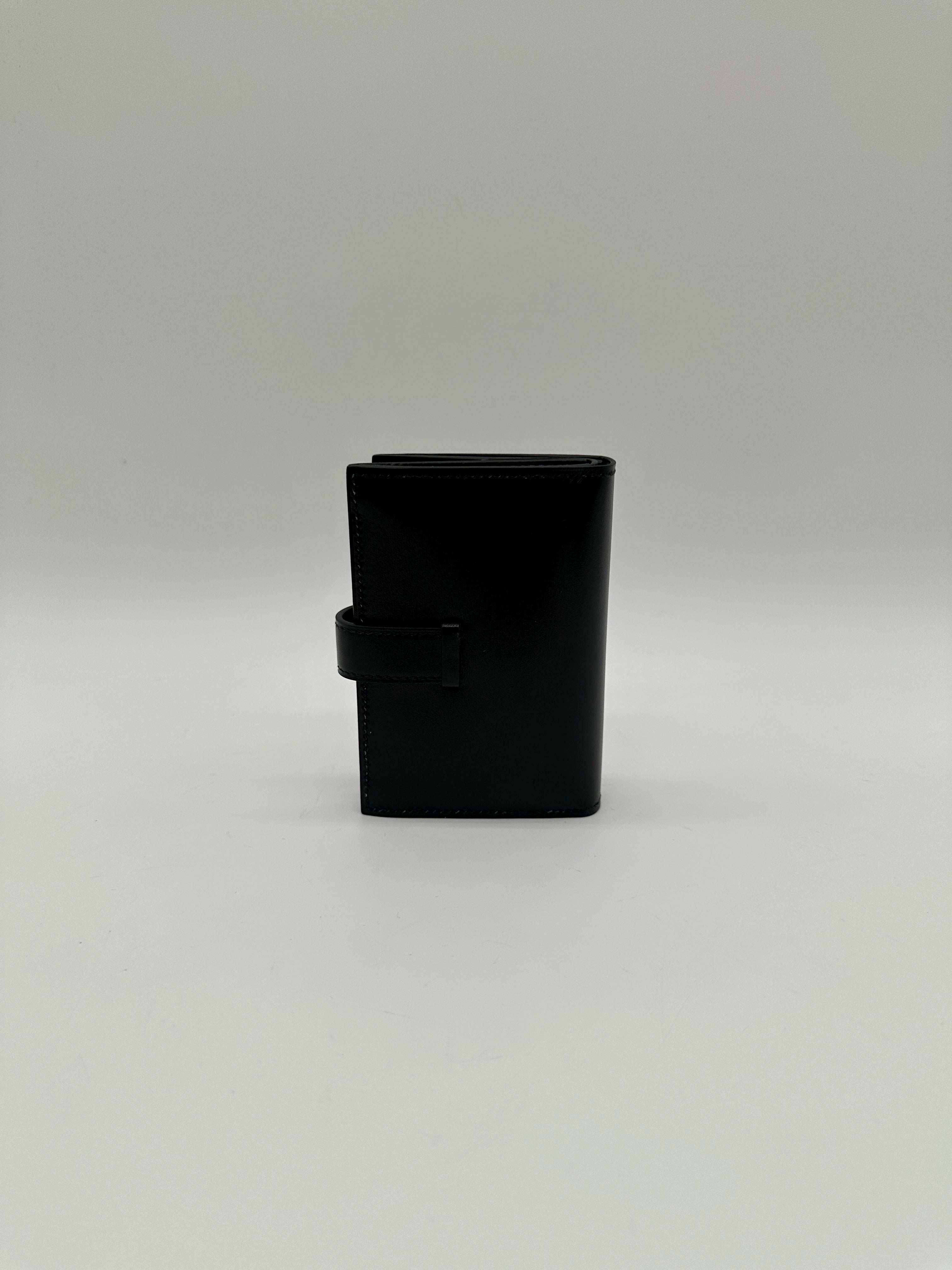 Hermès Béarn Monochrome Card Holder Noir