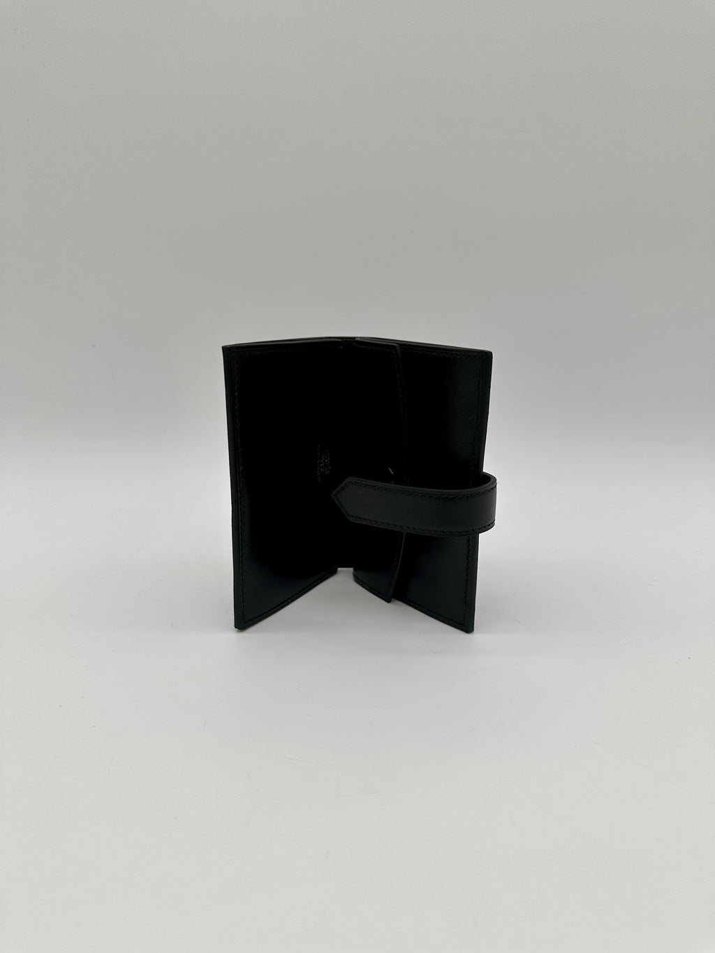 Hermès Béarn Monochrome Card Holder Noir