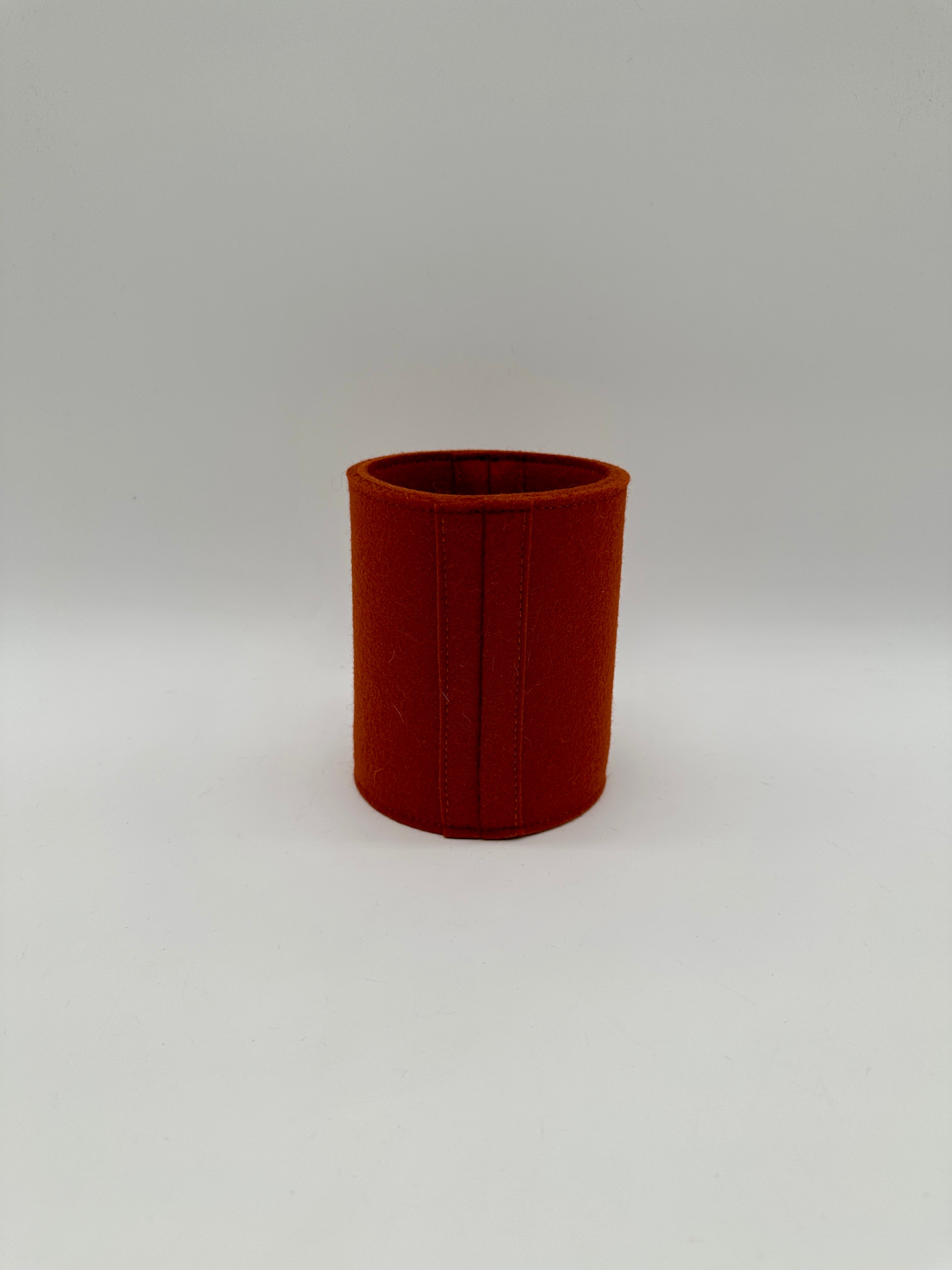 Hermès Animaux Blocks Pencil Holder Red