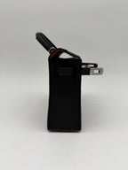 Hermès Mini Kelly Black/ Gold Epsom Palladium Hardware