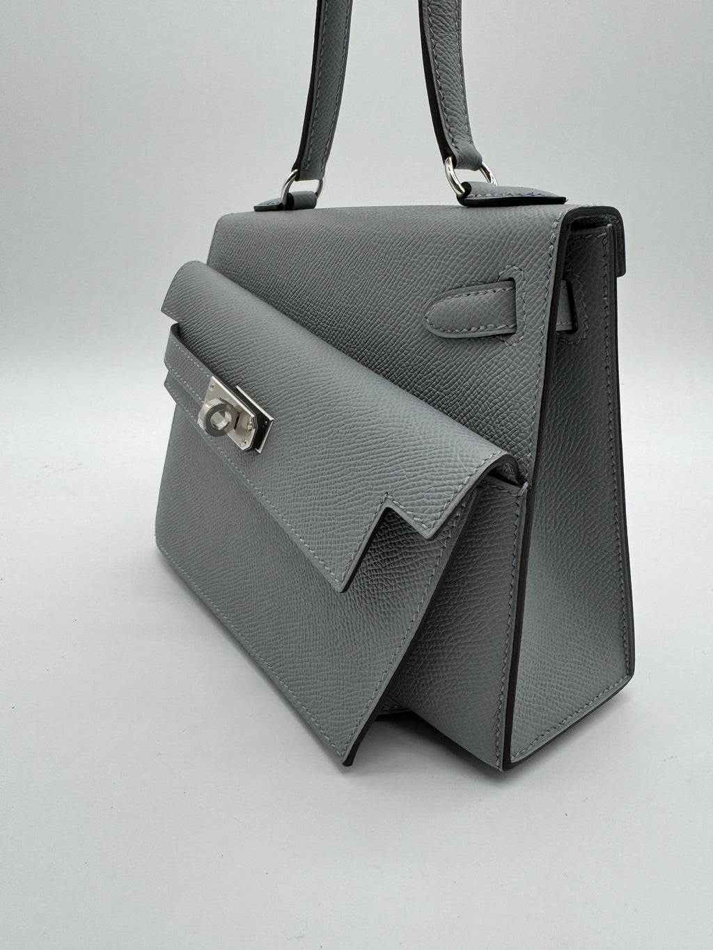 Hermès Kelly Desorde Gris pantine K stamp