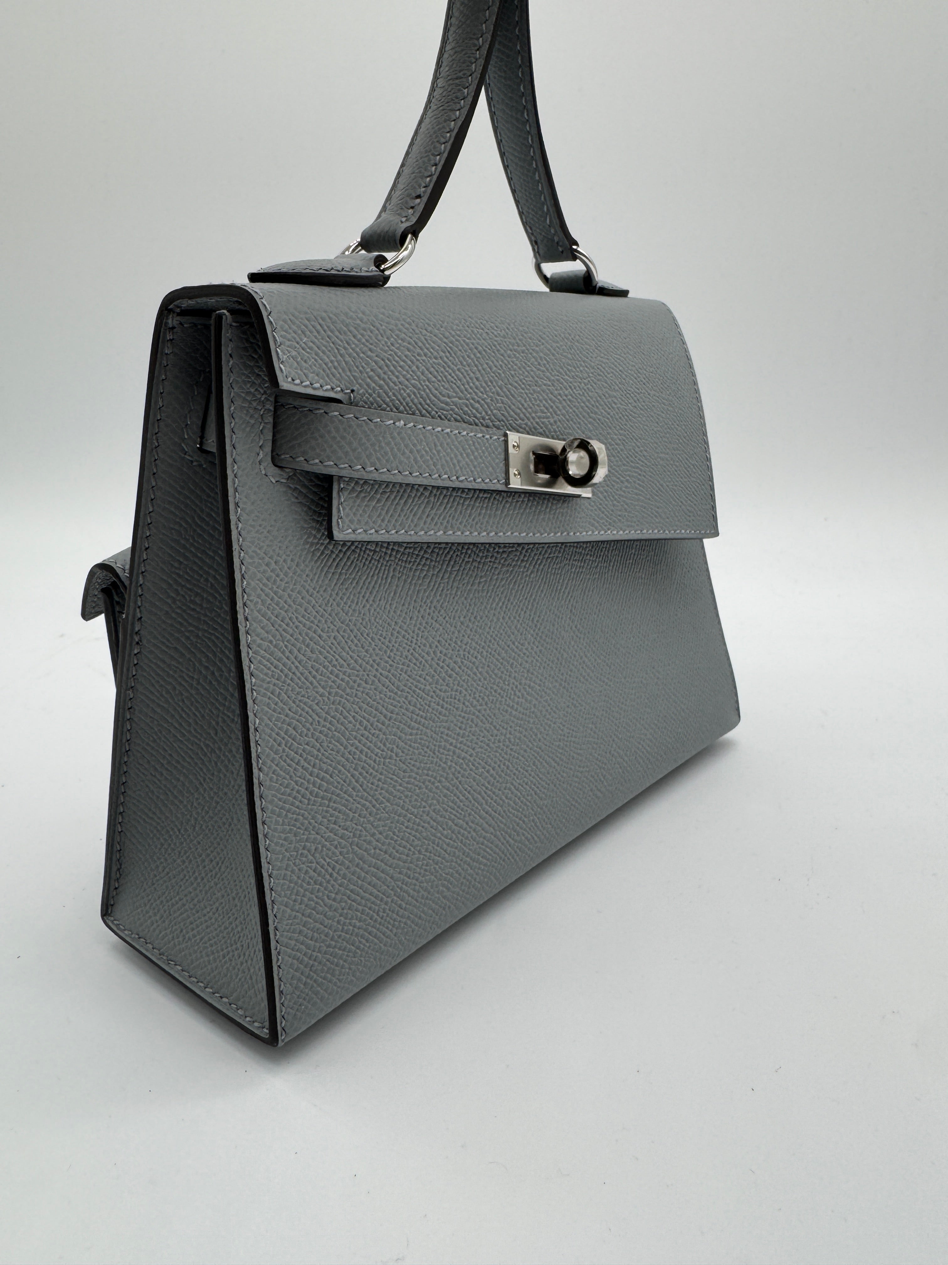 Hermès Kelly Desorde Gris pantine K stamp