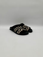 Hermès Chypre Sandal Beige Esquisse/Noir