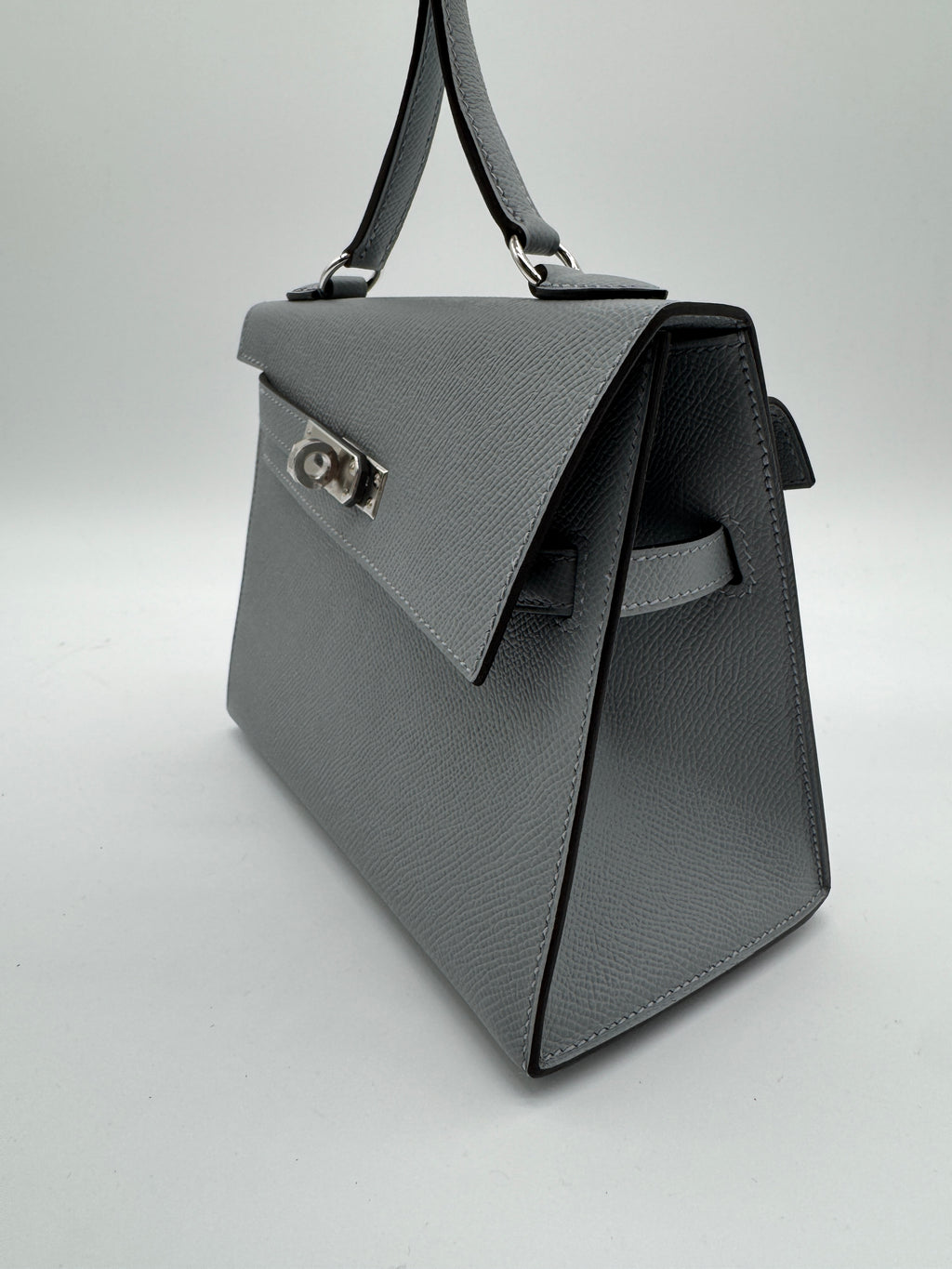 Hermès Kelly Desorde Gris pantine K stamp