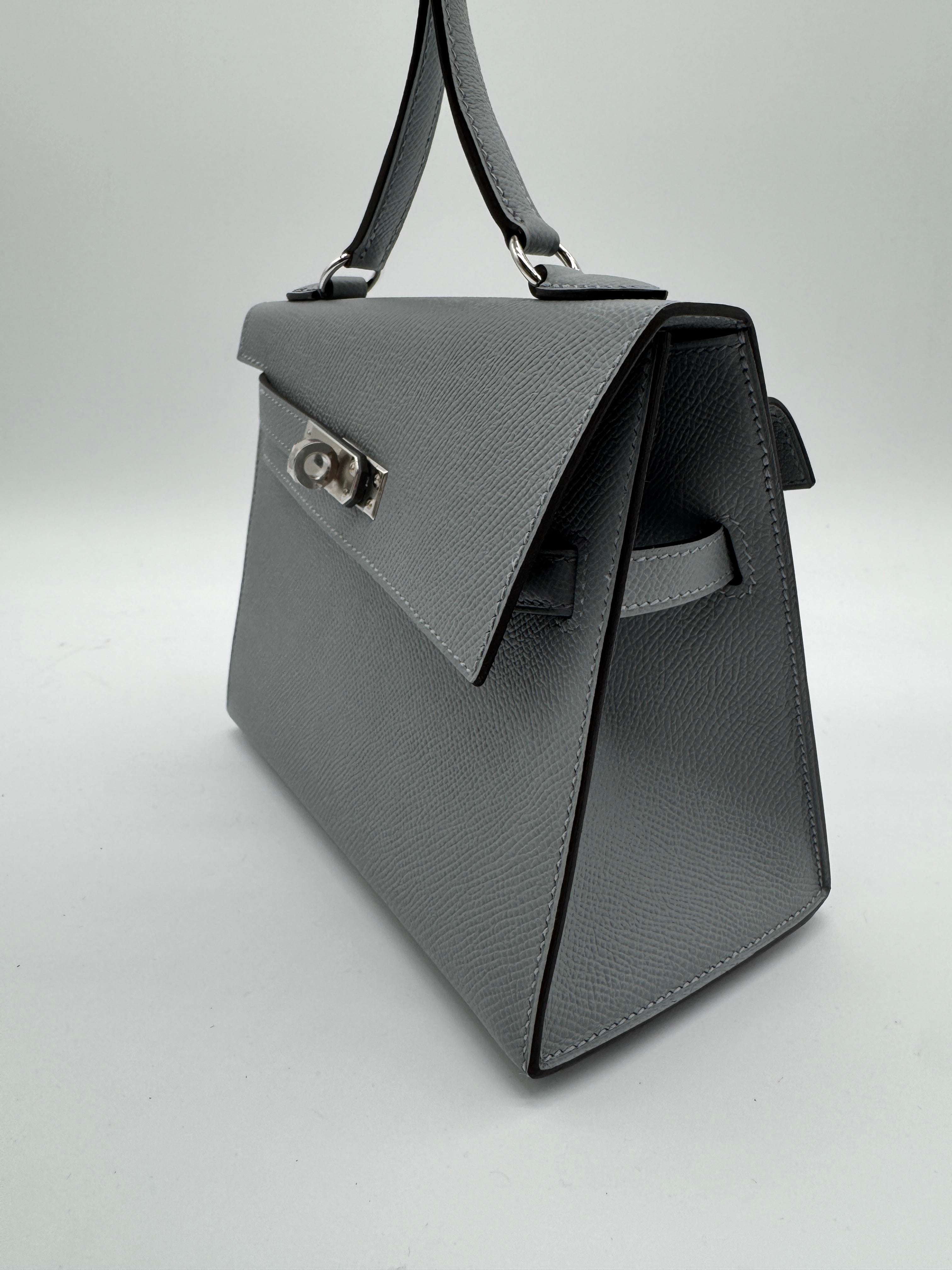 Hermès Kelly Desorde Gris pantine K stamp
