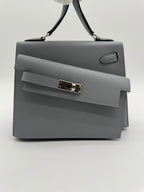 Hermès Kelly Desorde Gris pantine K stamp