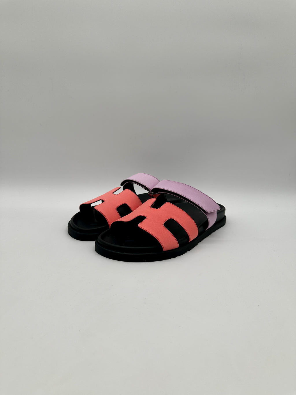 Hermès Chypre Sandal Rose pêche/violet pétale