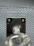 Hermès Kelly Desorde Gris pantine K stamp