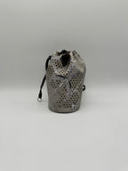 Hermès Lassoie Hermès bag Silk - Swift Gris Perle - Moka Palladium Hardware