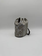 Hermès Lassoie Hermès bag Silk - Swift Gris Perle - Moka Palladium Hardware