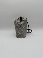 Hermès Lassoie Hermès bag Silk - Swift Gris Perle - Moka Palladium Hardware