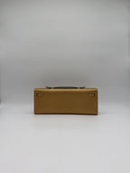 Hermès Kelly Cut Chamkilight Dore Chevre Permabrass Hardware