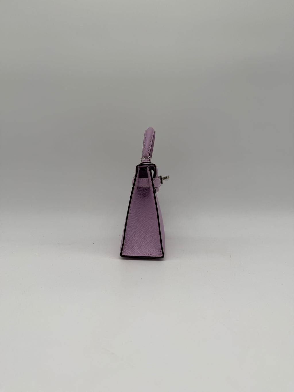 Hermès Mini Kelly Gui Mauve Palladium Hardware