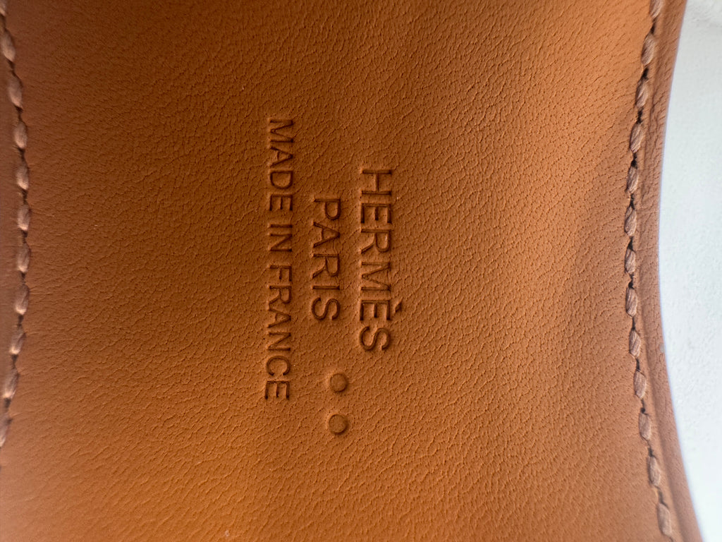 Hermès Collier de Chien Bracelet Himalaya Crocodile Blanc Palladium Hardware