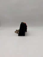 Chanel Coco Beach 2026 Mini Flapbag Black Mesh & Gold Tone Metal