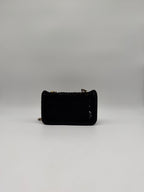 Chanel Coco Beach 2026 Mini Flapbag Black Mesh & Gold Tone Metal