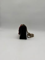 Chanel Coco Beach 2026 Mini Flapbag Black Mesh & Gold Tone Metal