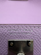 Hermès Mini Kelly Gui Mauve Palladium Hardware