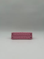 Hermès Mini Kelly Bubblegum Ostrich Palladium Hardware