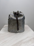 Hermès Lassoie Hermès bag Silk - Swift Gris Perle - Moka Palladium Hardware