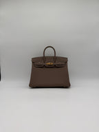 Hermès Birkin 25 Etoupe Togo Gold Hardware