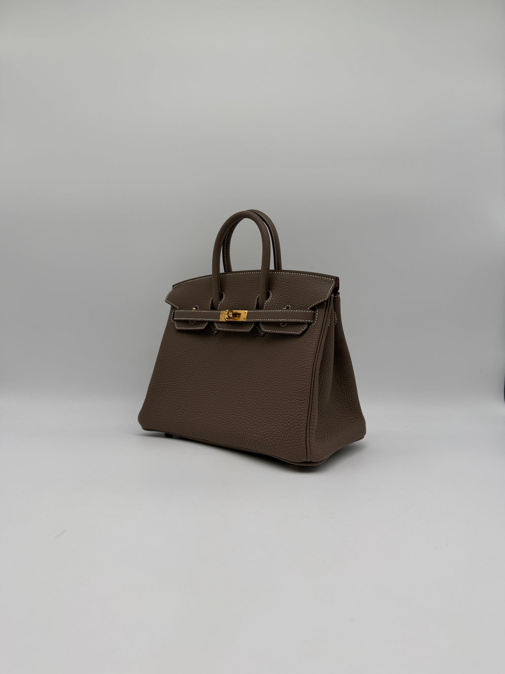 Hermès Birkin 25 Etoupe Togo Gold Hardware