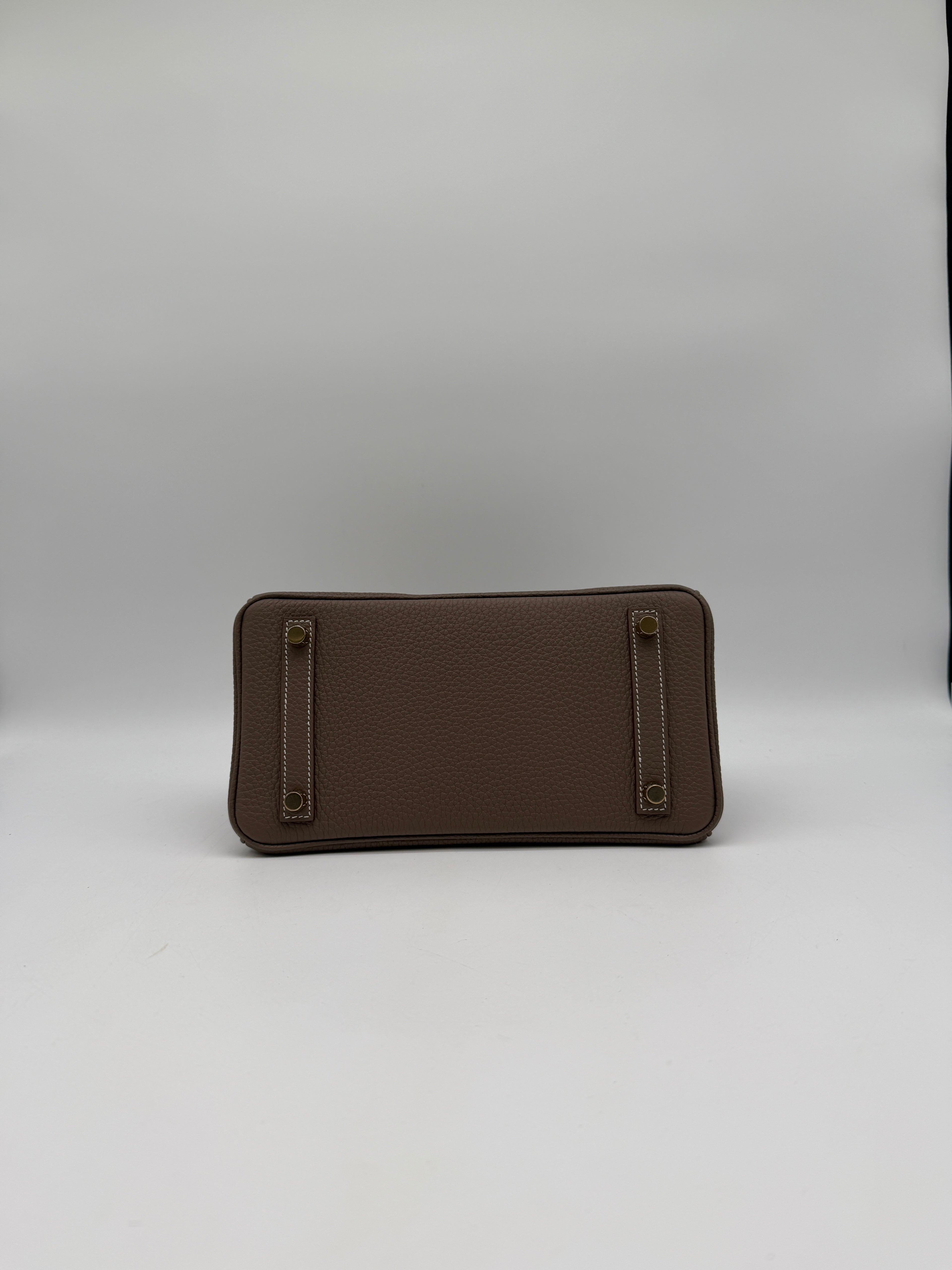 Hermès Birkin 25 Etoupe Togo Gold Hardware