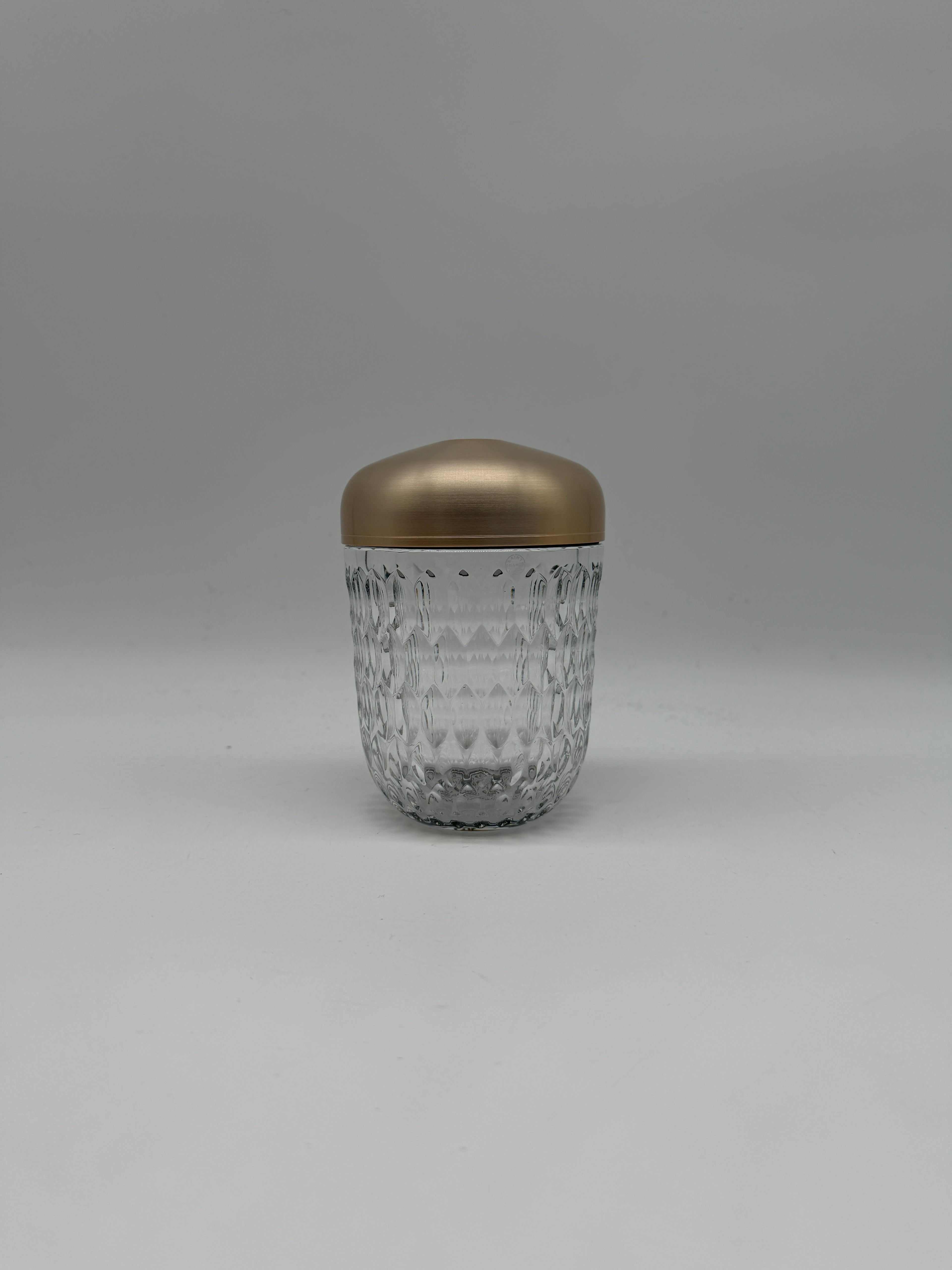 Folia Mini Portable Lamp Gold Finish