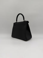 Hermès Kelly 25 Black Togo Palladium Hardware